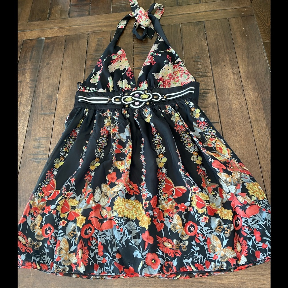 Meghan LA halter dress size 4